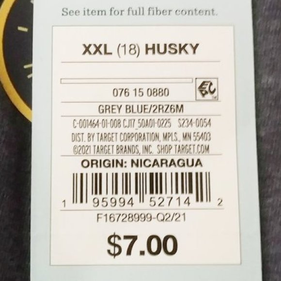 NWT Boys' 'Gamer' Graphic Long Sleeve T-Shirt - Cat & Jack - XXL HUSKY [145] - Picture 2 of 4